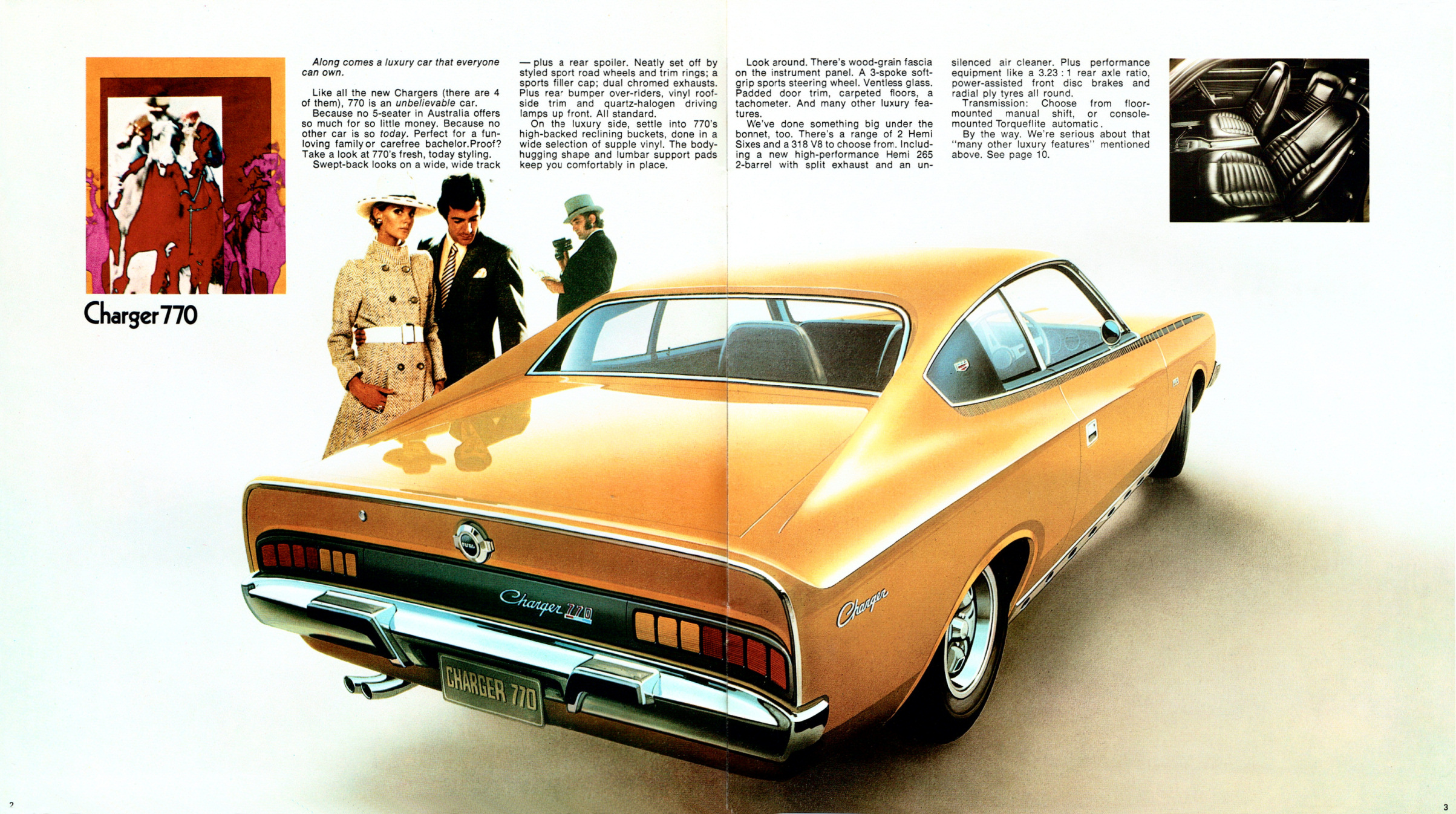 1971 Chrysler VH Valiant Charger Brochure